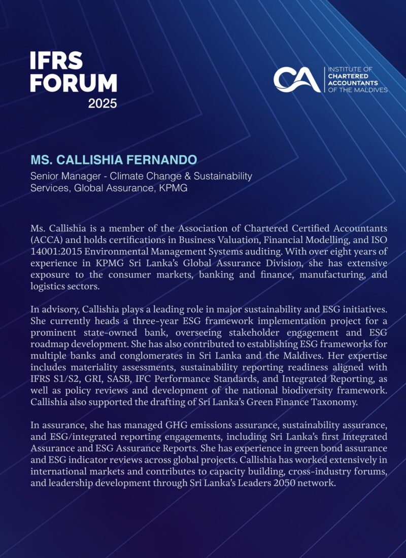 Ms Callishia Fernando_Profile